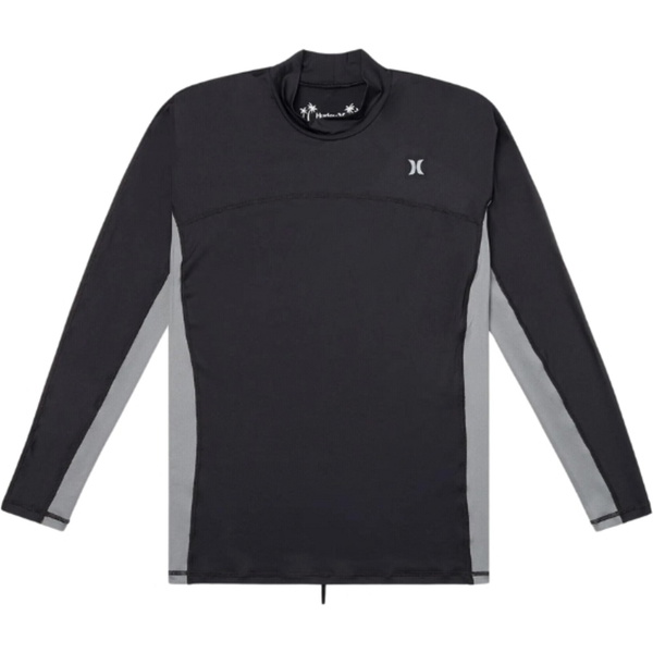 Hurley Männer Channel Crossing Paddle Series Langarm-Lycra-Weste MAT0001050 - Dark Stone Grey
